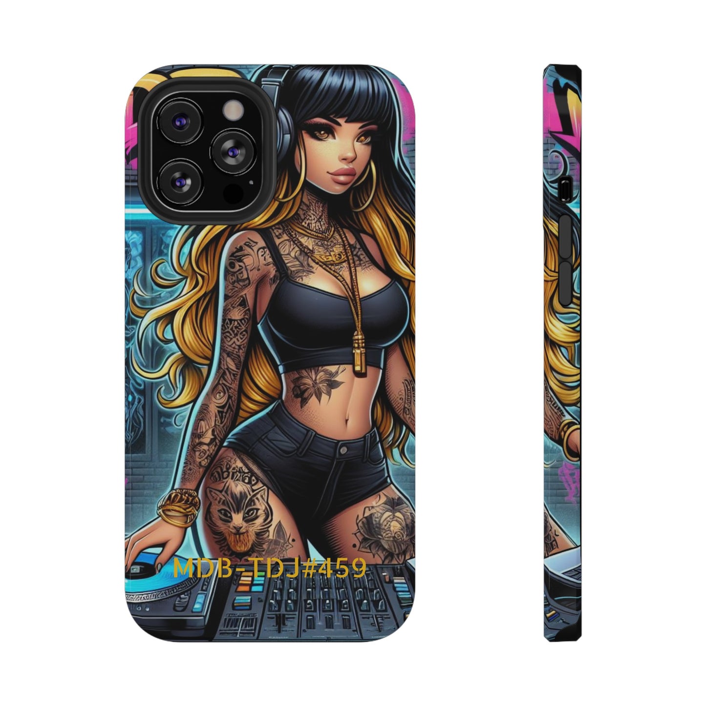 MDBTDJ#459 Impact-Resistant Phone Case Tattooed DJ's Limited Edition Fits Most, Phone Case, Tattooed Djs Shop