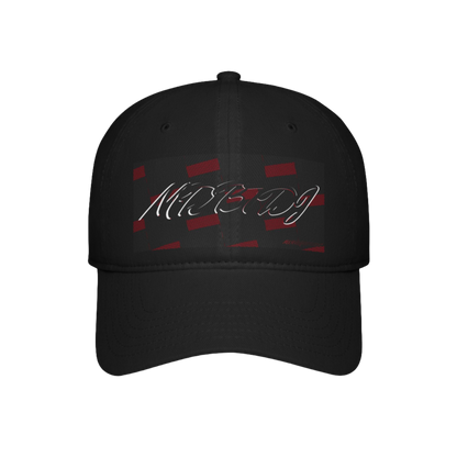 MDBTDJ#BRSQC Black - Low Profile Baseball Cap