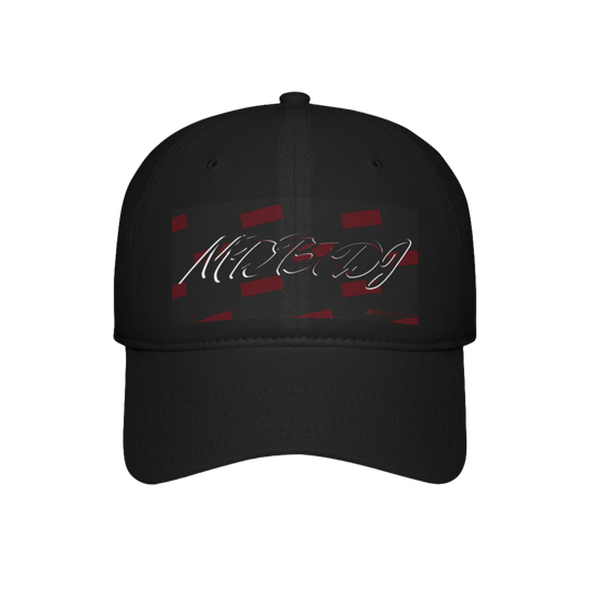 MDBTDJ#BRSQC Black - Low Profile Baseball Cap