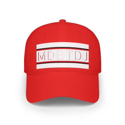 MDBTDJ#PSBWRLC Red - Low Profile Baseball Cap