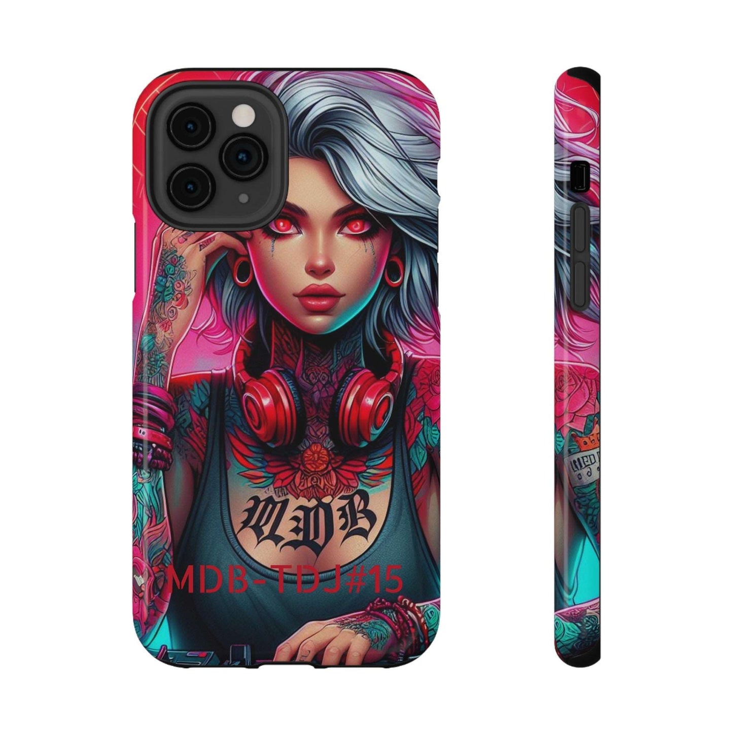 MDBTDJ#15 Impact-Resistant Phone Cases Fits most Tattooed DJ's Limited Edition