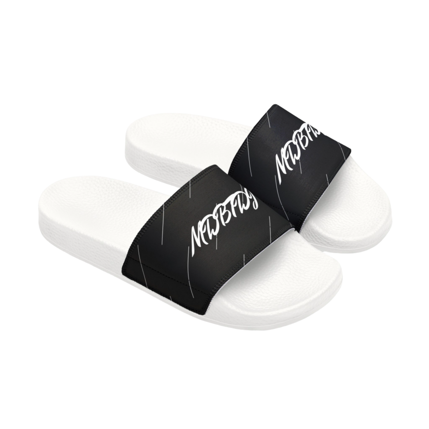 MDBTDJ#SBBK Men's Slide Sandals, Shoes, Sandals, Tattooed Djs Shop