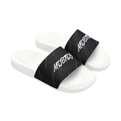 MDBTDJ#SBBK Men's Slide Sandals, Shoes, Sandals, Tattooed Djs Shop