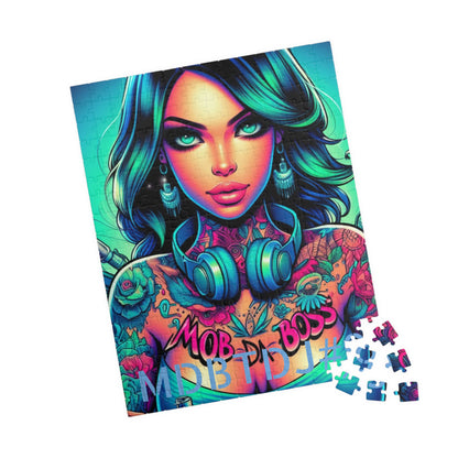 MDBTDJ#9 Puzzle (110, 252, 520, 1014-piece) Tattooed Dj's Limited Edition, Puzzle, Puzzles, Tattooed Djs Shop