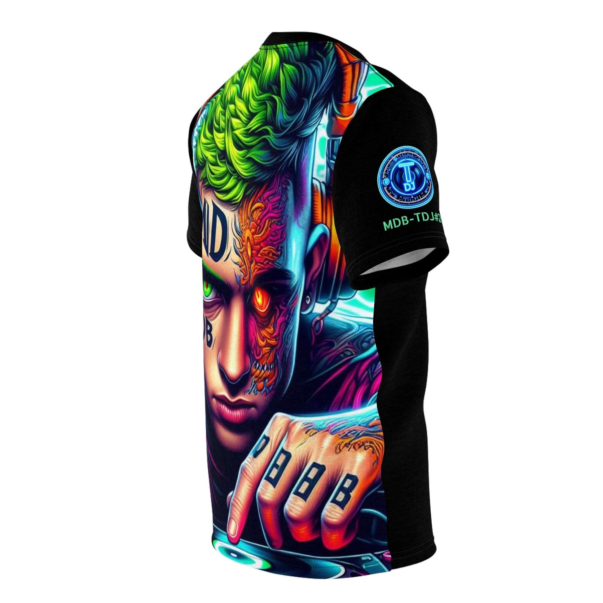 MDBTDJ#2 Unisex Cut & Sew Tee Tattooed Dj's Limited Edition, All Over Prints, Tattooed Djs Shop