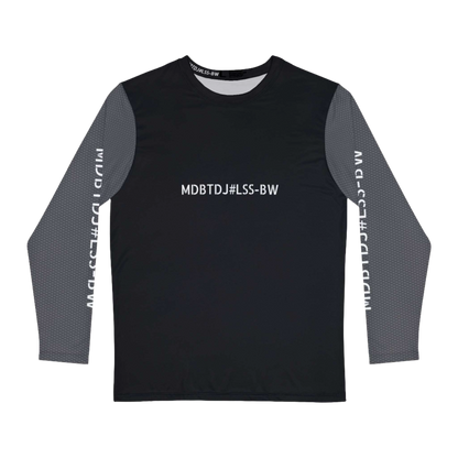 MDBTDJ#LSS-BW Premium Men's Long Sleeve Shirt, Long Sleeve Shirt, Clothing Tops, Tattooed Djs Shop