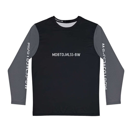 MDBTDJ#LSS-BW Men's Long Sleeve Shirt Tattooed Dj's Limited Edition, All Over Prints, Tattooed Djs Shop