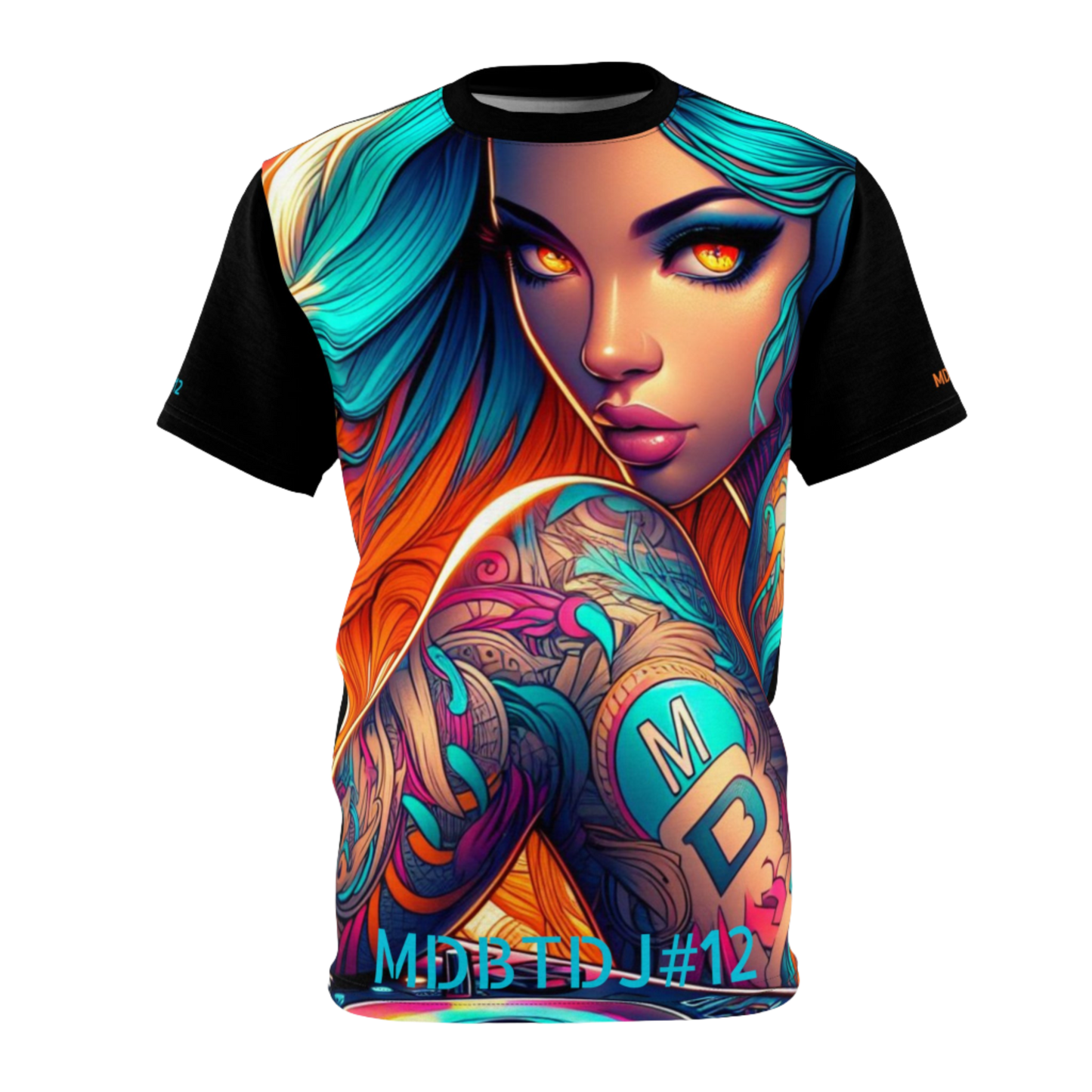 MDBTDJ#12 Premium Tee Shirt - Tattooed Dj's Limited Edition - Unisex