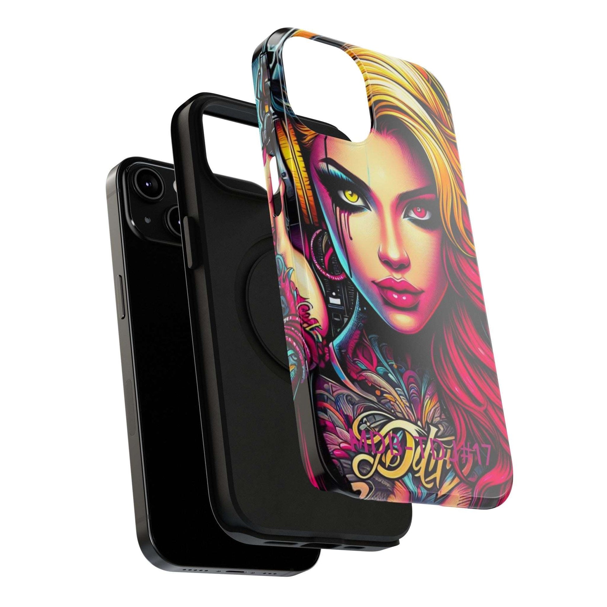 MDBTDJ#17 Impact-Resistant Phone Cases Fits most Tattooed DJ's Limited Edition