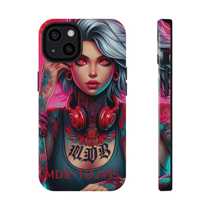 MDBTDJ#15 Impact-Resistant Phone Cases Fits most Tattooed DJ's Limited Edition