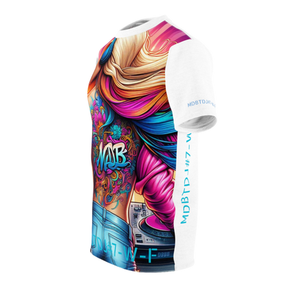 MDBTDJ#7-W-F Premium Tee Shirt - Tattooed Dj's Limited Edition - Unisex, T-Shirt, Clothing Tops, Tattooed Djs Shop
