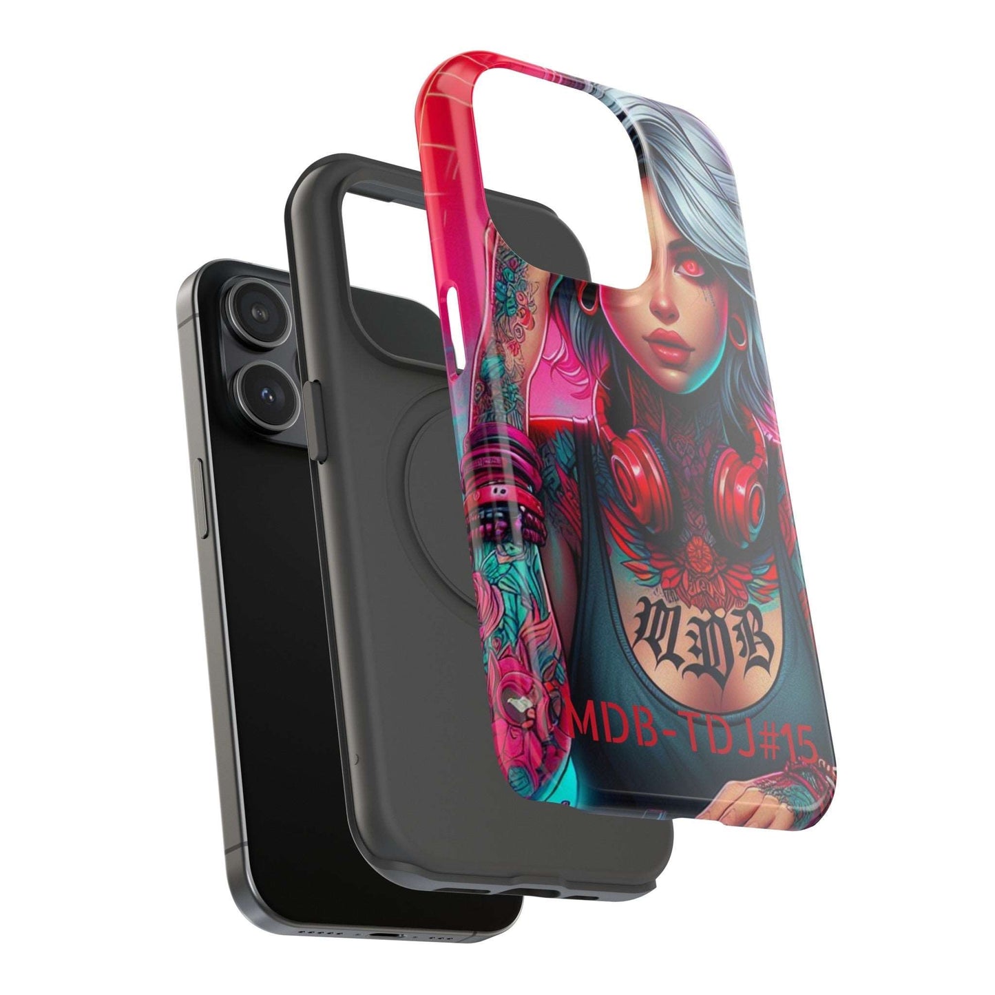 MDBTDJ#15 Impact-Resistant Phone Cases Fits most Tattooed DJ's Limited Edition