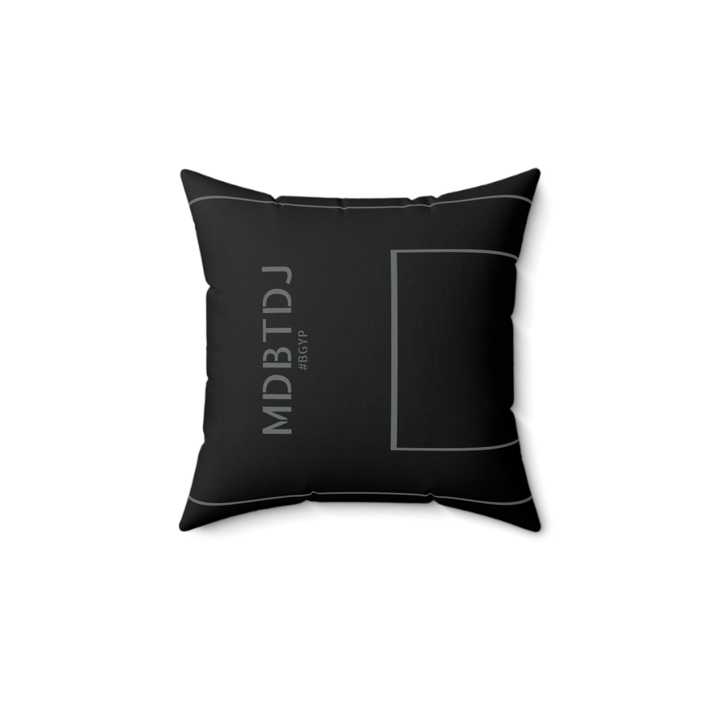 MDBTDJ#BGYP Spun Polyester Square Pillow