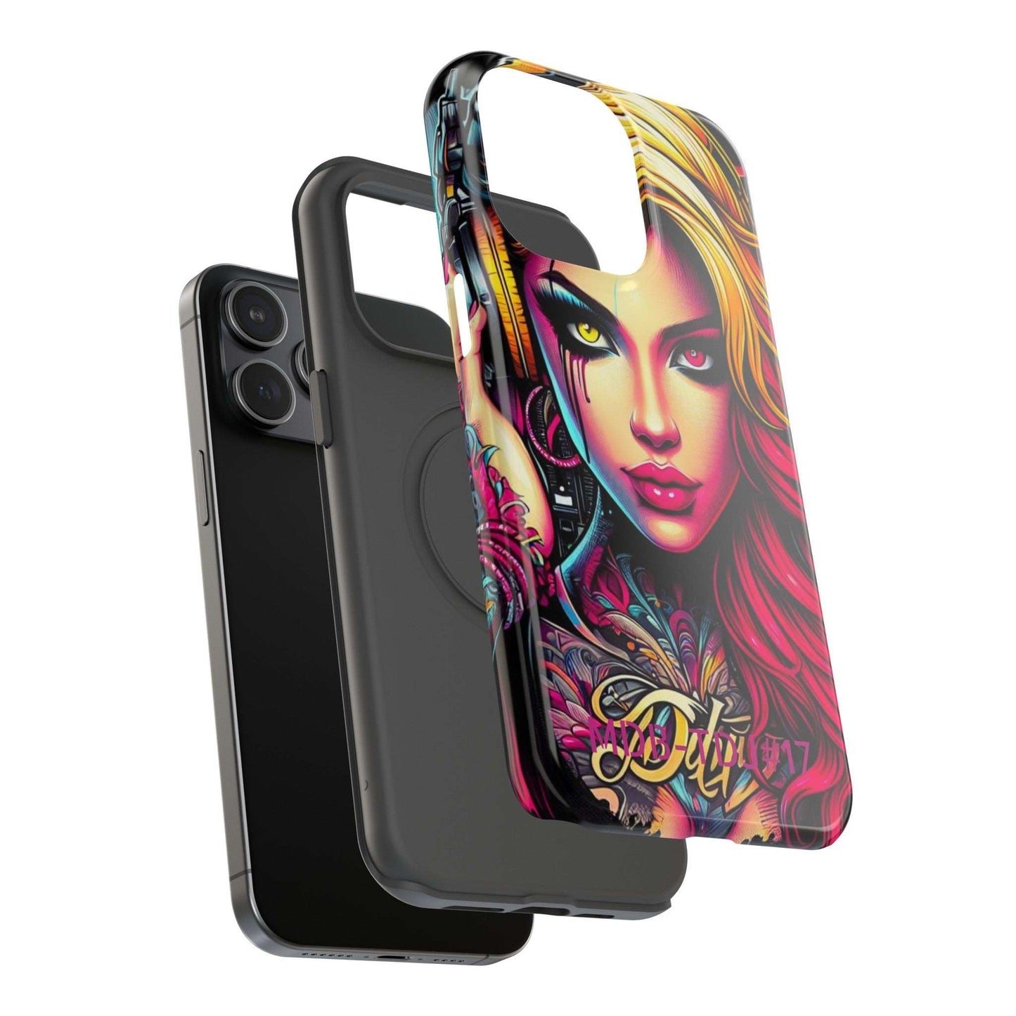 MDBTDJ#17 Impact-Resistant Phone Cases Fits most Tattooed DJ's Limited Edition