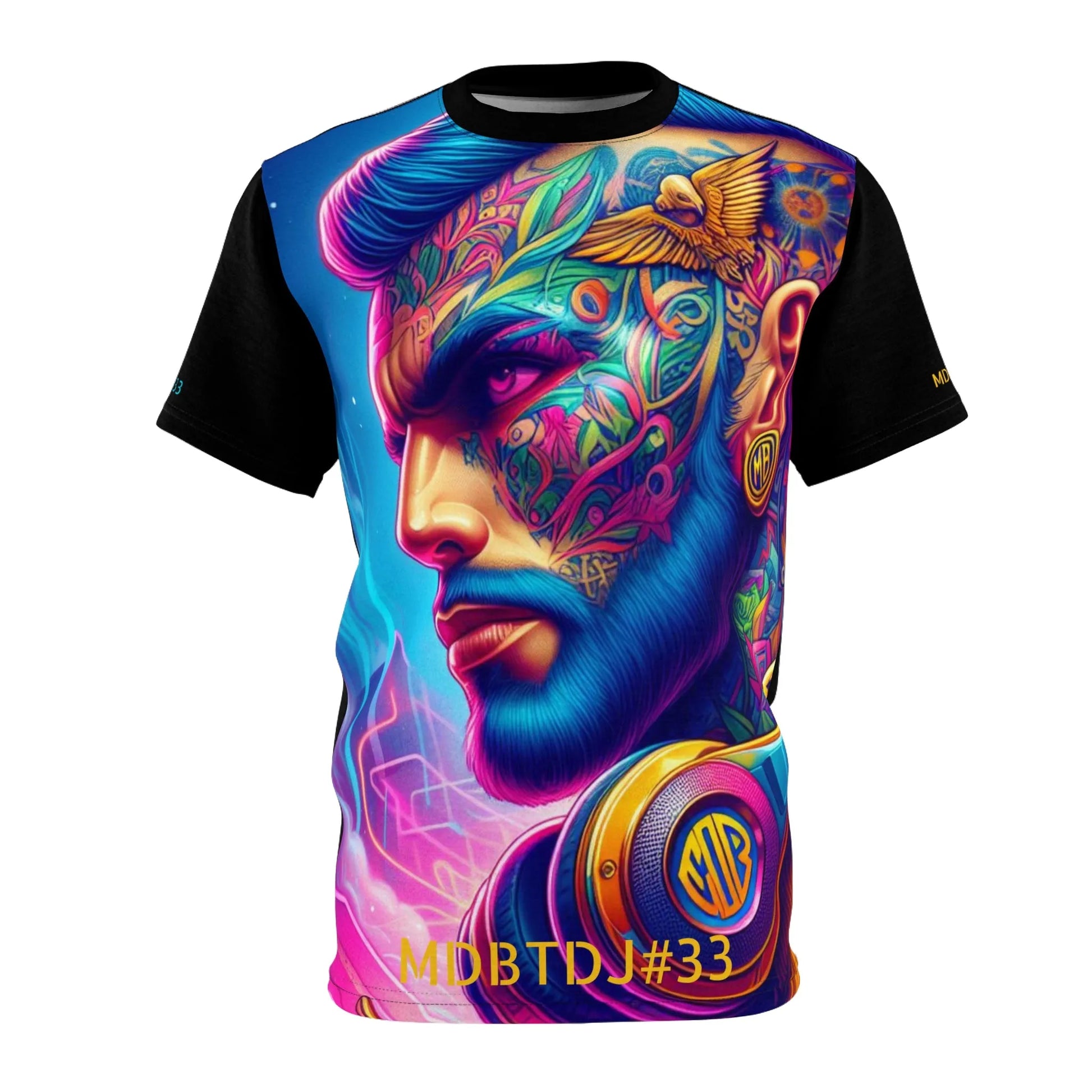 MDBTDJ#33 Premium Art Tee Shirt - Tattooed Dj's Limited Edition - Unisex, T-Shirt, T-Shirts, Tattooed Djs Shop