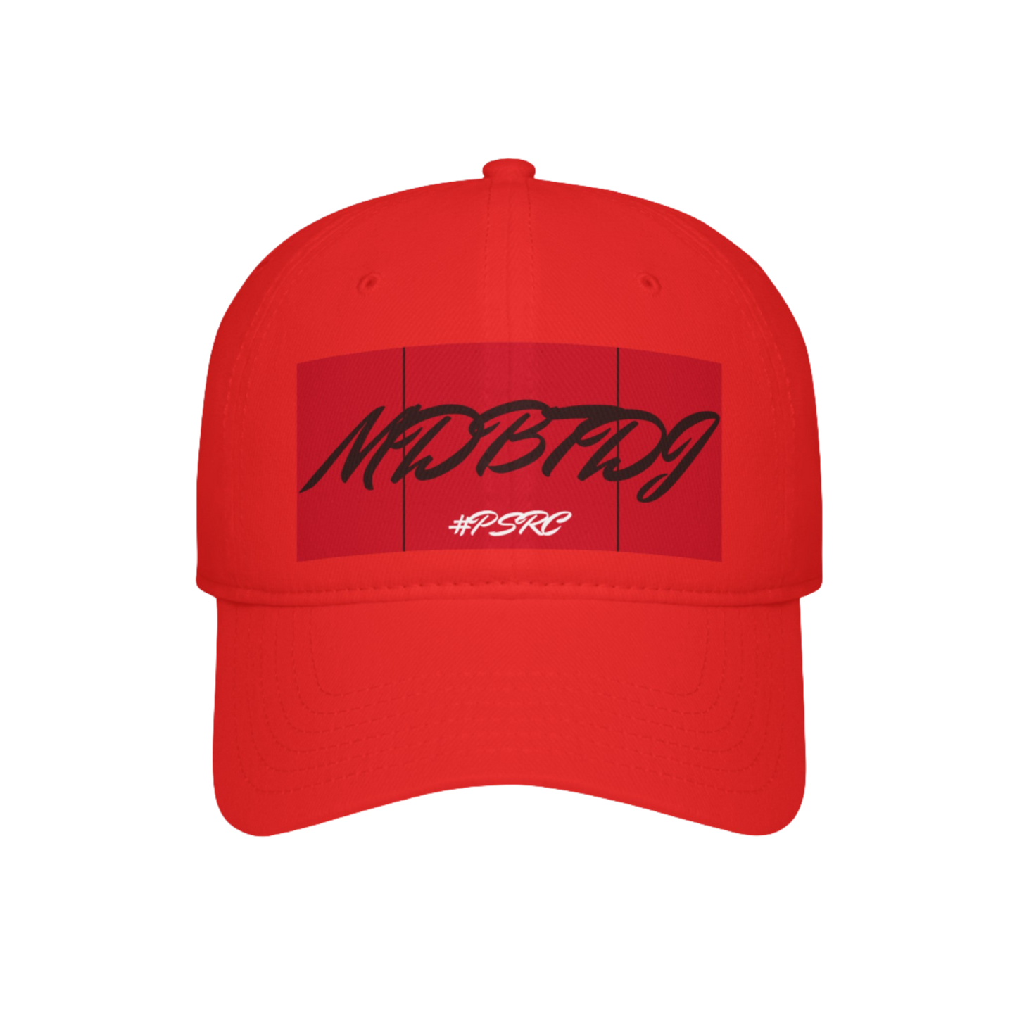 MDBTDJ#PSRC Red - Low Profile Baseball Cap