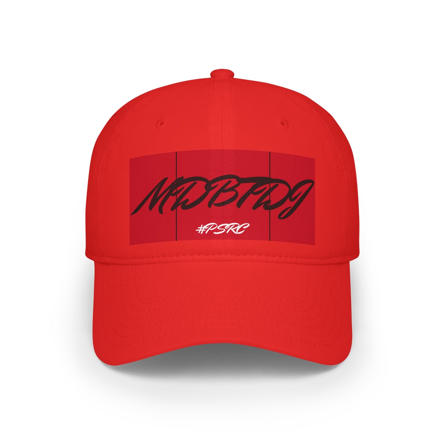 MDBTDJ#PSRC Red - Low Profile Baseball Cap