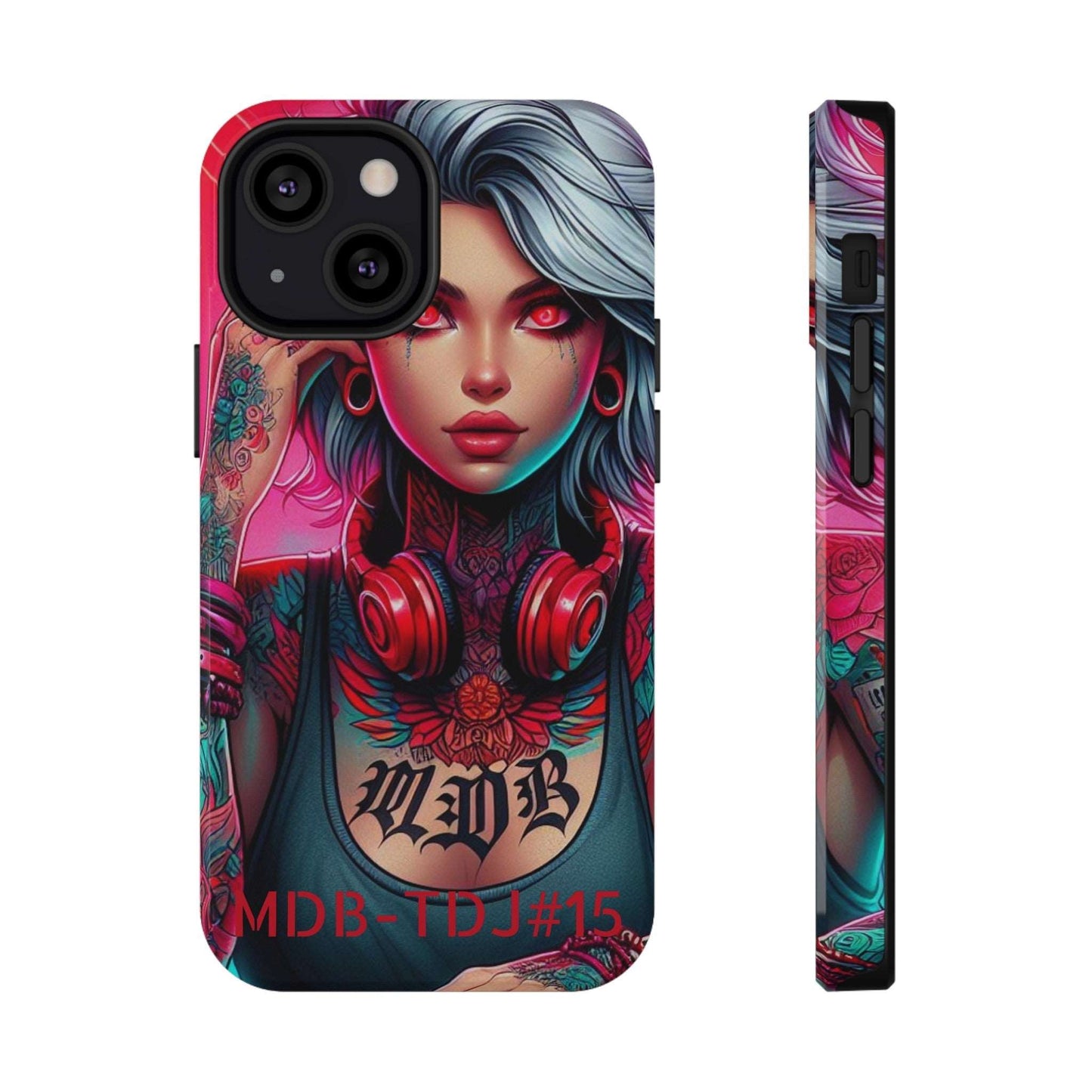 MDBTDJ#15 Impact-Resistant Phone Cases Fits most Tattooed DJ's Limited Edition