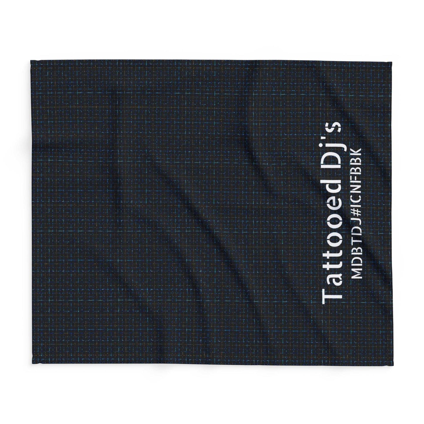 MDBTDJ#ICNFBBK Fleece Blanket Tattooed Dj's Limited Edition, Home Decor, Tattooed Djs Shop