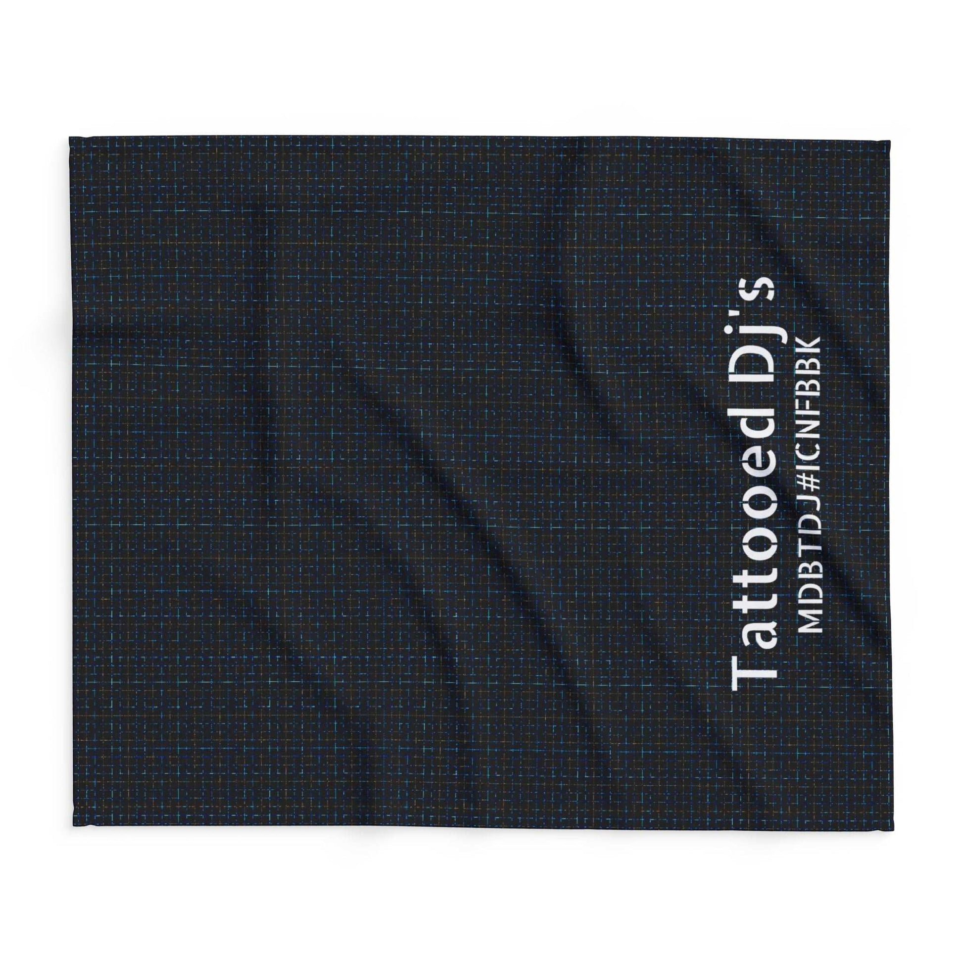 MDBTDJ#ICNFBBK Fleece Blanket Tattooed Dj's Limited Edition, Home Decor, Tattooed Djs Shop