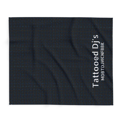 MDBTDJ#ICNFBBK Fleece Blanket Tattooed Dj's Limited Edition, Home Decor, Tattooed Djs Shop