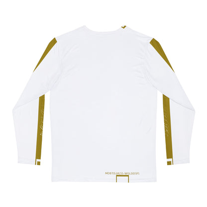 MDBTDJ#LSS-WGLDDSPS Premium Men's Long Sleeve Shirt, Long Sleeve Shirt, Clothing Tops, Tattooed Djs Shop