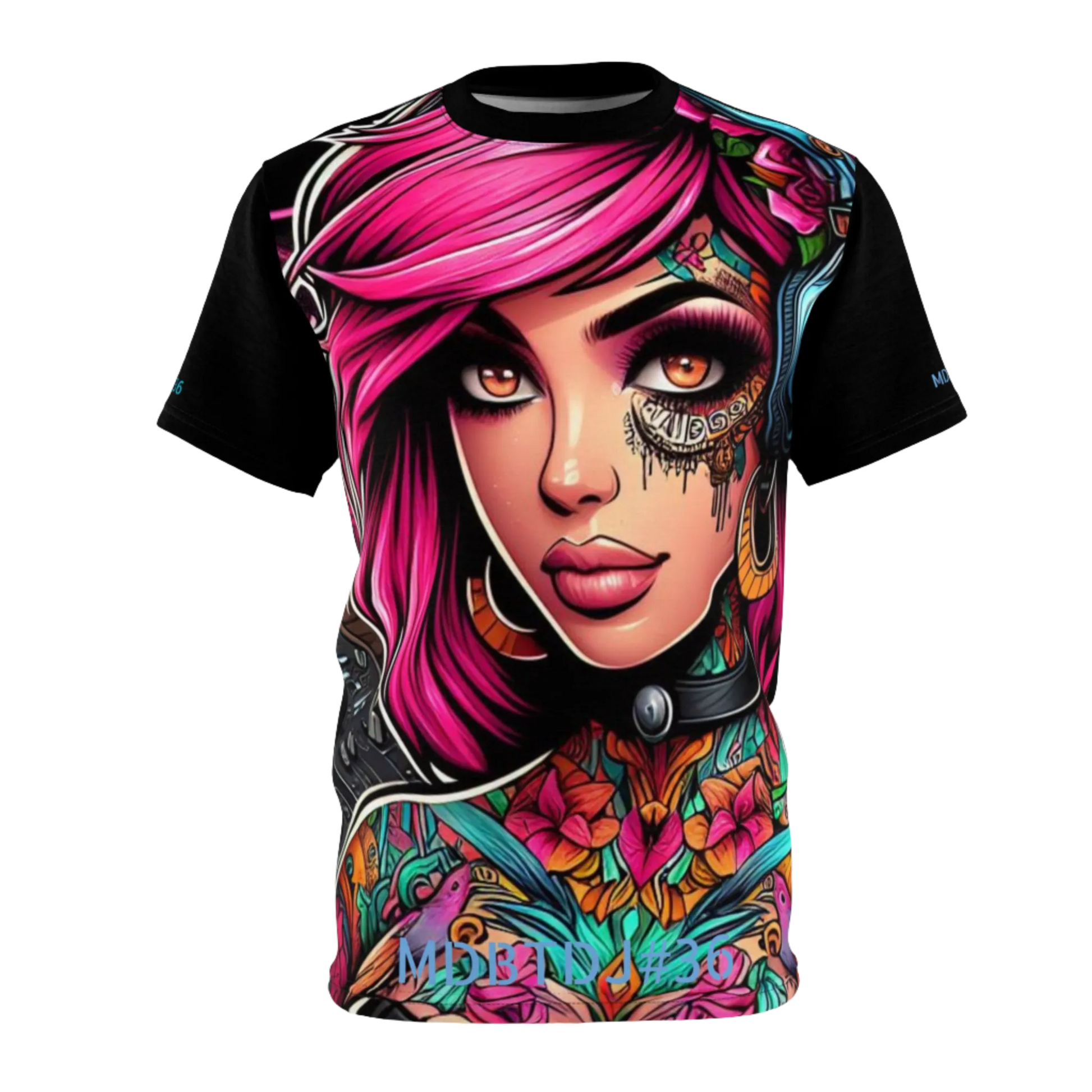 MDBTDJ#36 Premium Art Tee Shirt - Tattooed Dj's Limited Edition - Unisex, T-Shirt, T-Shirts, Tattooed Djs Shop
