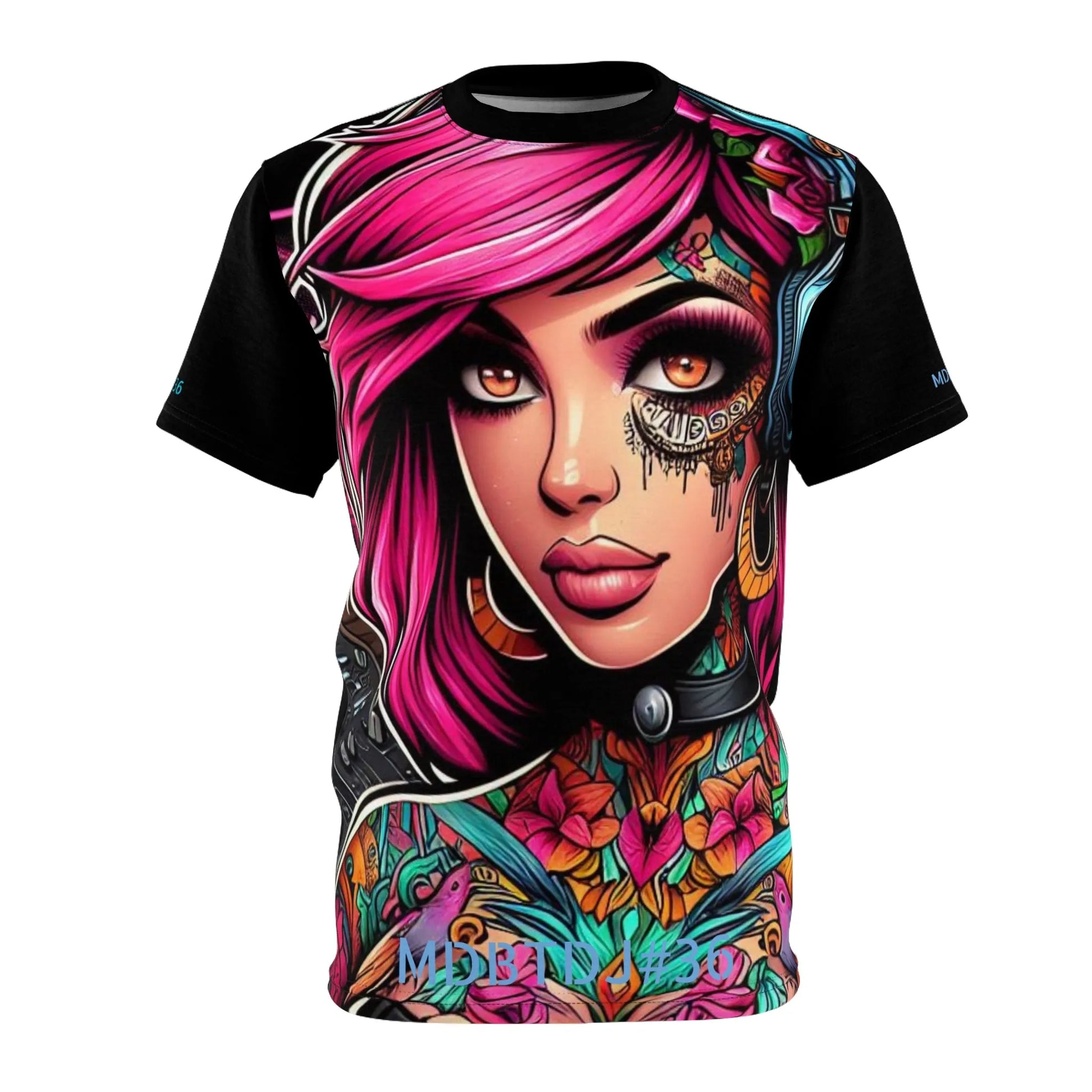 MDBTDJ#36 Premium Art Tee Shirt - Tattooed Dj's Limited Edition - Unisex, T-Shirt, T-Shirts, Tattooed Djs Shop