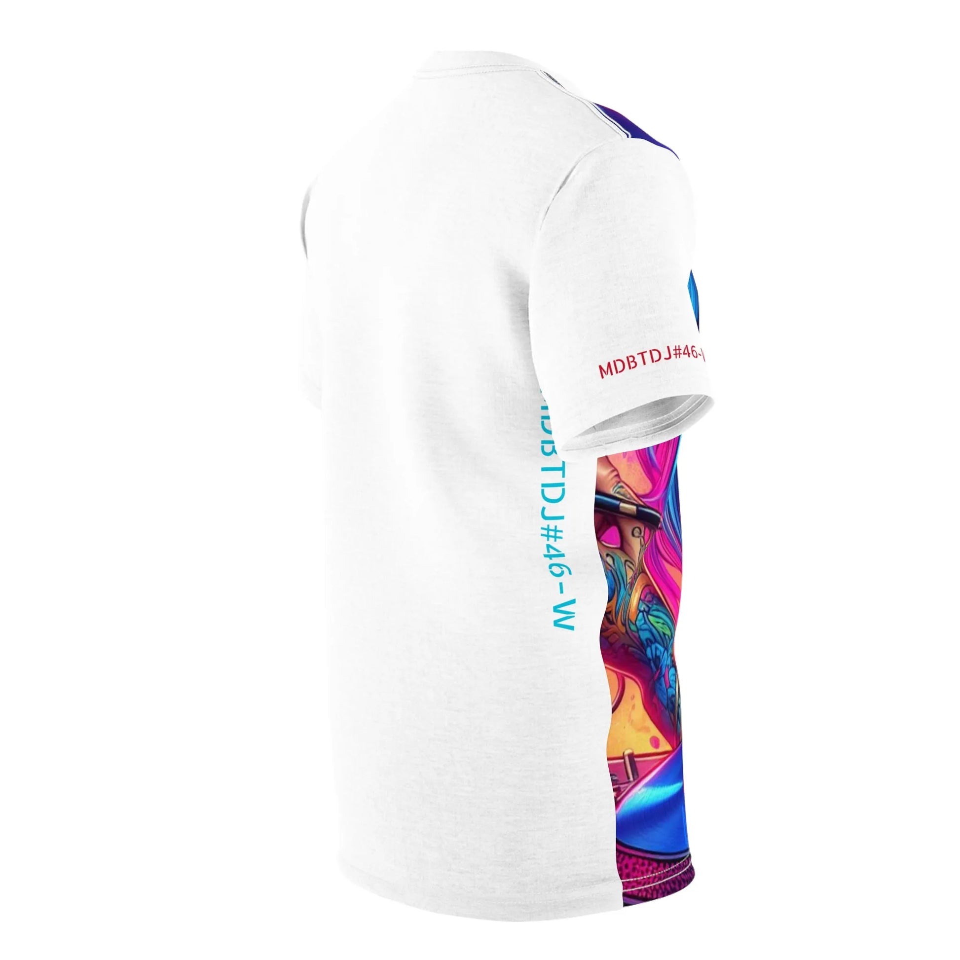 MDBTDJ#46-W Premium Art Tee Shirt - Tattooed Dj's Limited Edition - Unisex, T-Shirt, T-Shirts, Tattooed Djs Shop