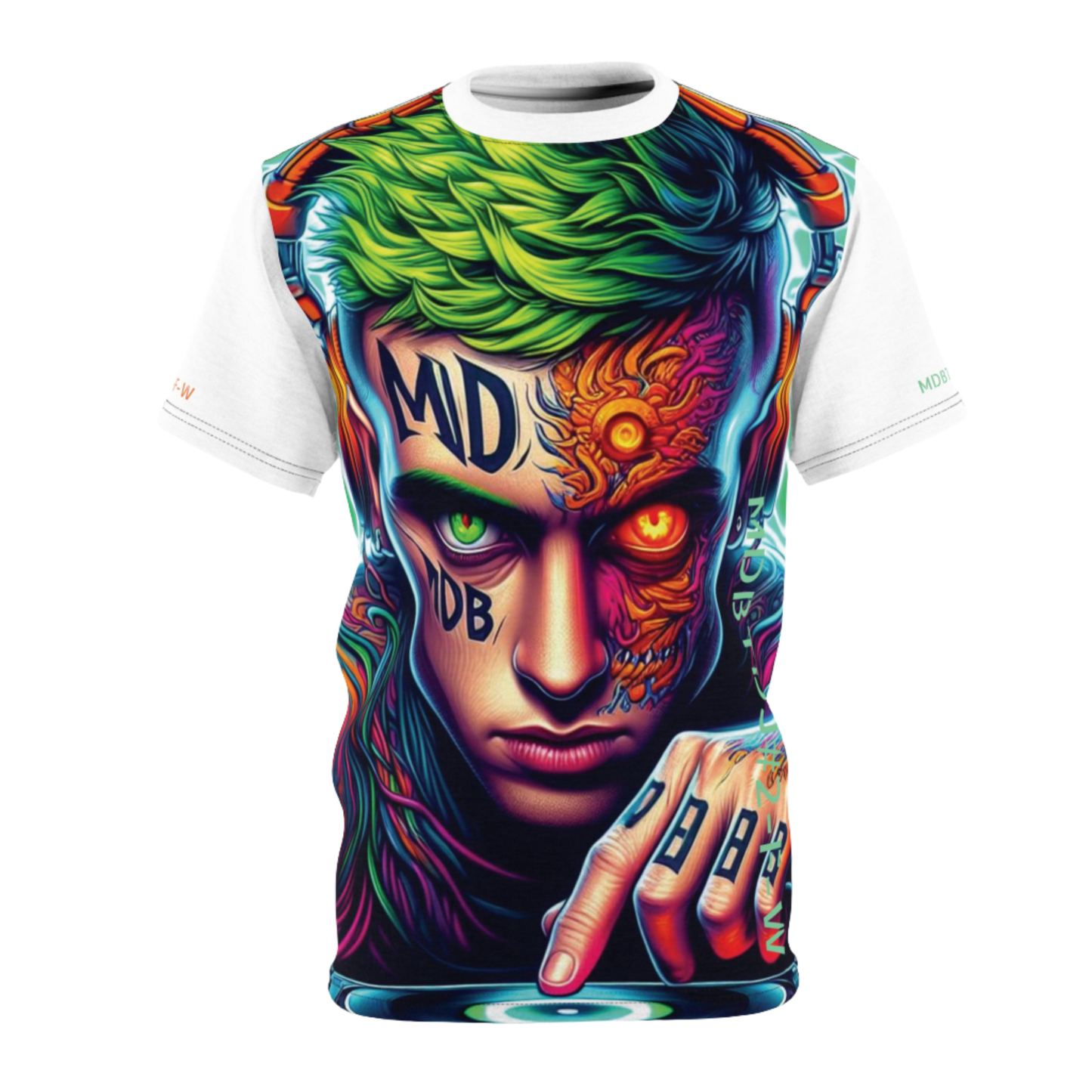 MDBTDJ#2-F-W Premium Tee Shirt - Tattooed Dj's Limited Edition - Unisex