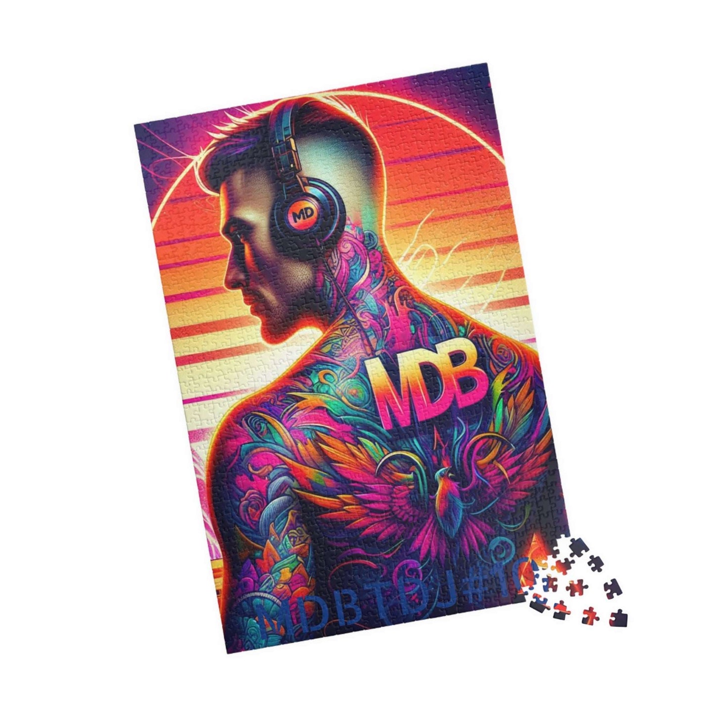 MDBTDJ#10 Puzzle (110, 252, 520, 1014-piece) Tattooed Dj's Limited Edition