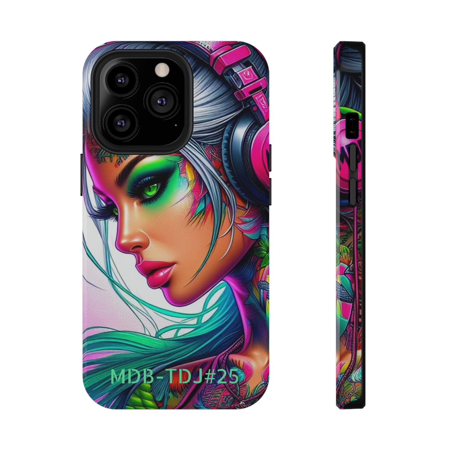 MDBTDJ#25 Impact-Resistant Phone Cases Fits most Tattooed DJ's Limited Edition, Phone Case, Tattooed Djs Shop