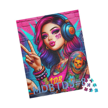 MDBTDJ#8 Puzzle (110, 252, 520, 1014-piece) Tattooed Dj's Limited Edition, Puzzle, Puzzles, Tattooed Djs Shop