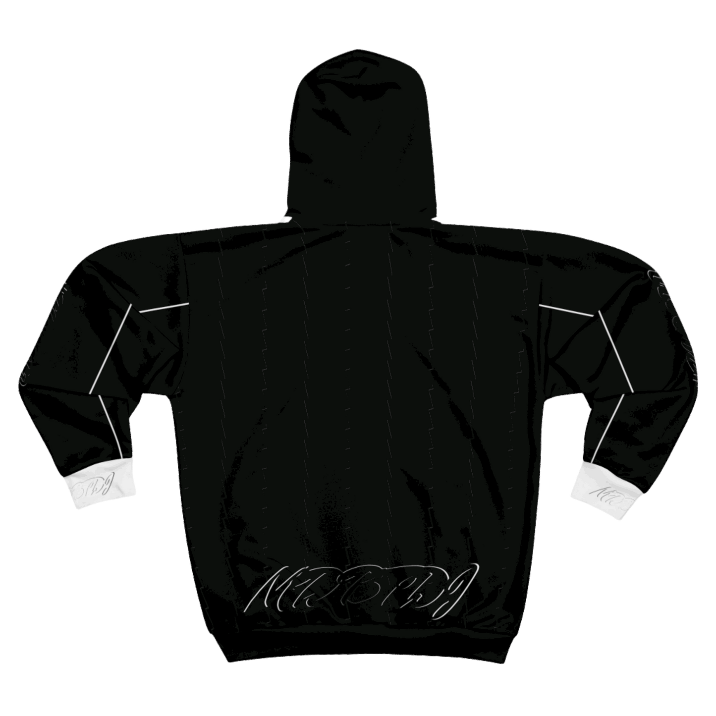MDBTDJ#BWPSRB Unisex Zip Up Hoodie