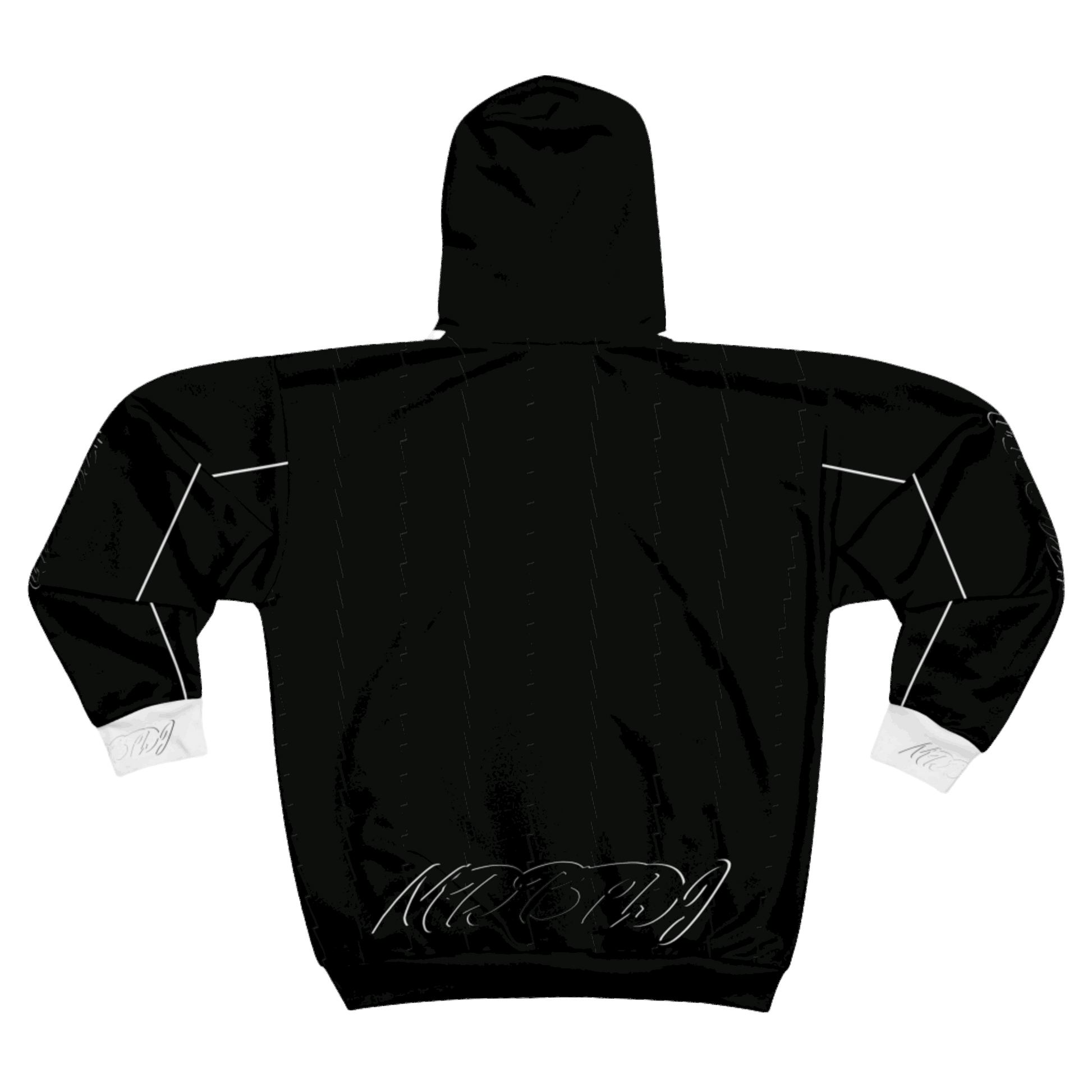 MDBTDJ#BWPSRB Unisex Zip Up Hoodie