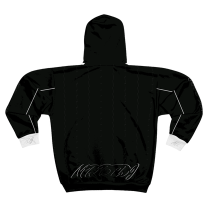 MDBTDJ#BWPSRB Unisex Zip Up Hoodie