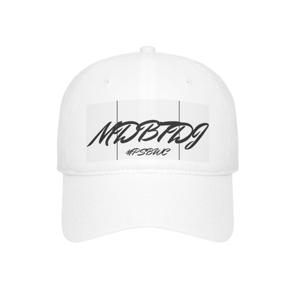 MDBTDJ#PSBWC White - Low Profile Baseball Cap