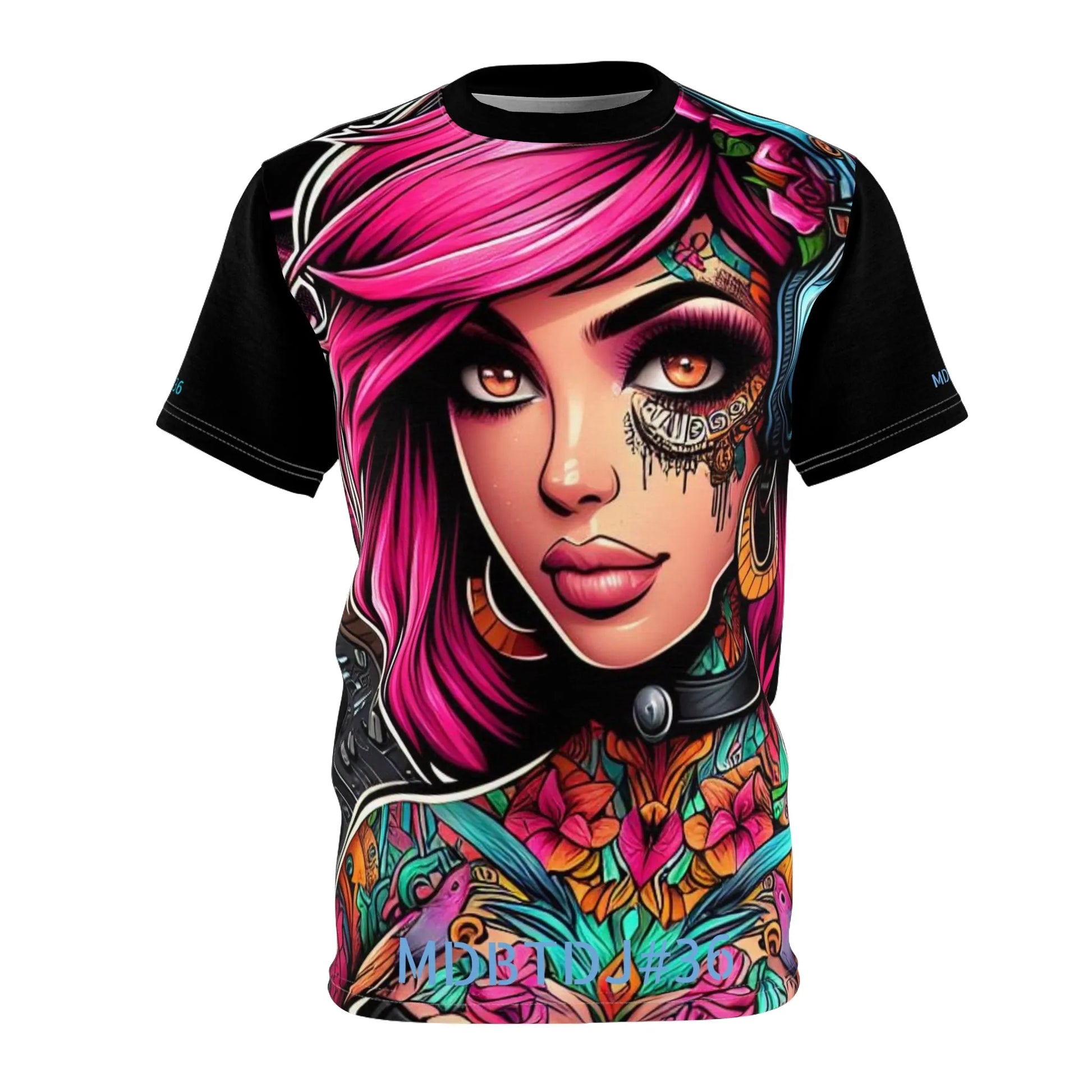MDBTDJ#36 Premium Art Tee Shirt - Tattooed Dj's Limited Edition - Unisex, T-Shirt, T-Shirts, Tattooed Djs Shop