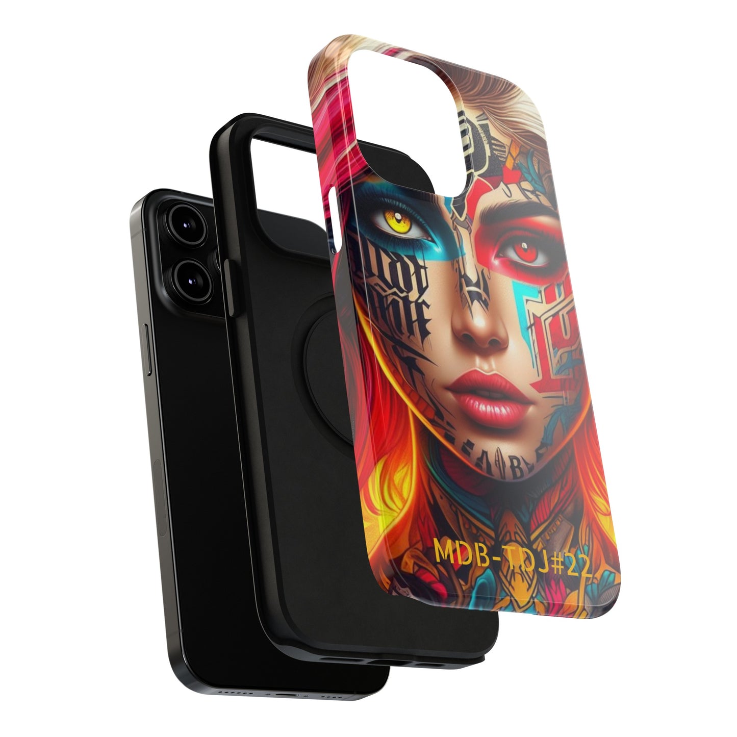 MDBTDJ#22 Impact-Resistant Phone Cases Fits most Tattooed DJ's Limited Edition, Phone Case, Tattooed Djs Shop