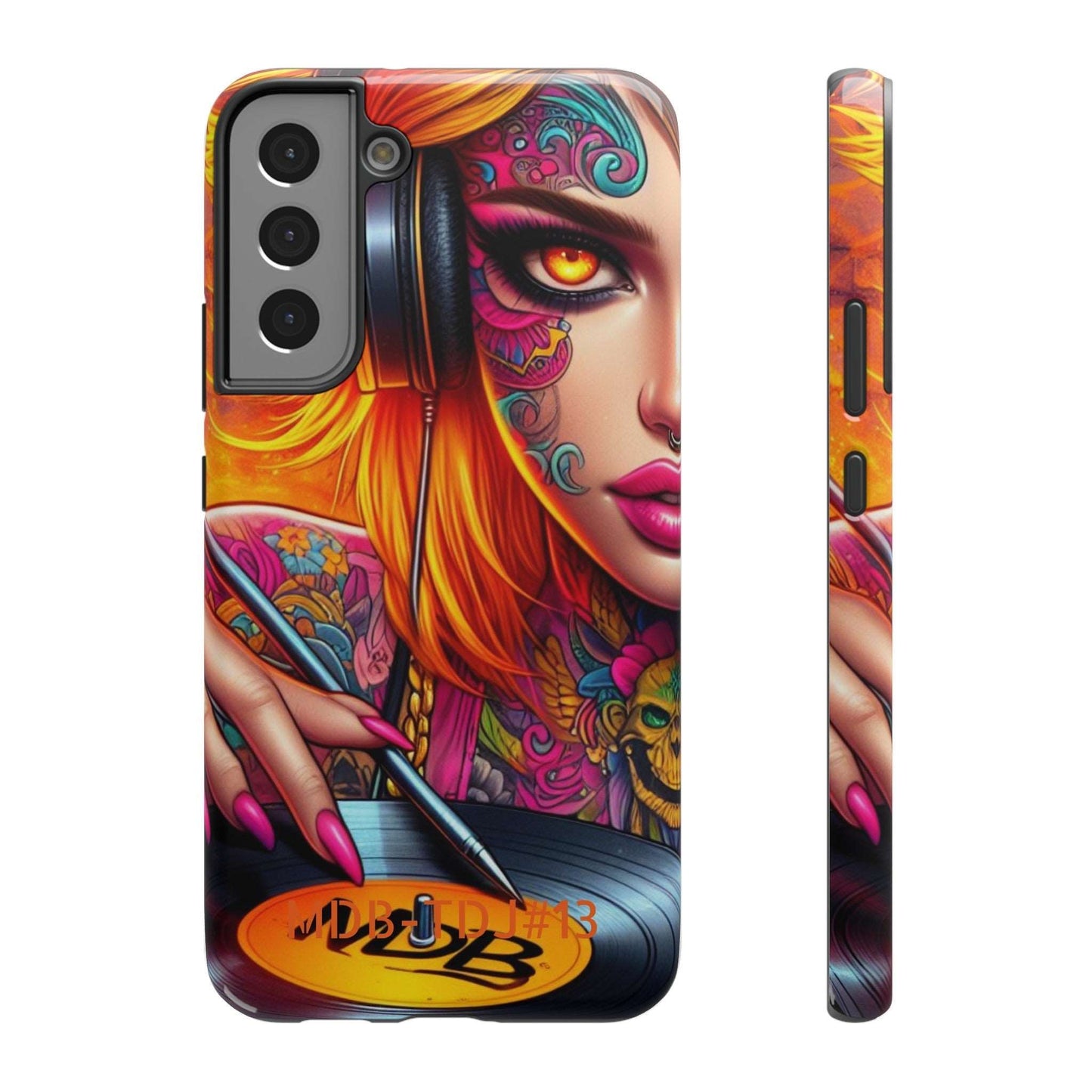 MDBTDJ#13 Impact-Resistant Phone Cases Fits most Tattooed DJ's Limited Edition