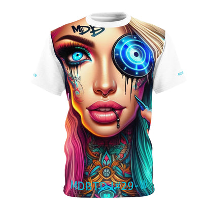 MDBTDJ#29-W Premium Art Tee Shirt - Tattooed Dj's Limited Edition - Unisex