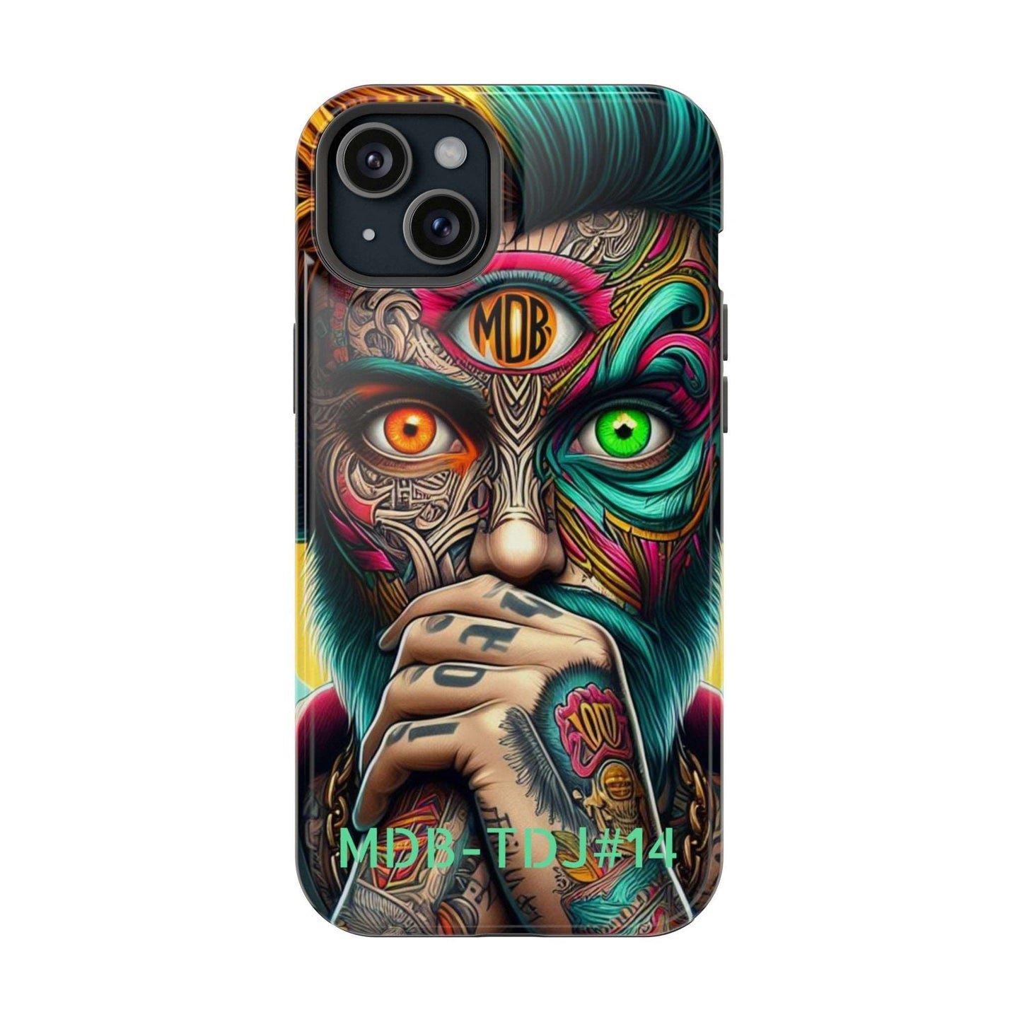 MDBTDJ#14 Impact-Resistant Phone Cases Fits most Tattooed DJ's Limited Edition