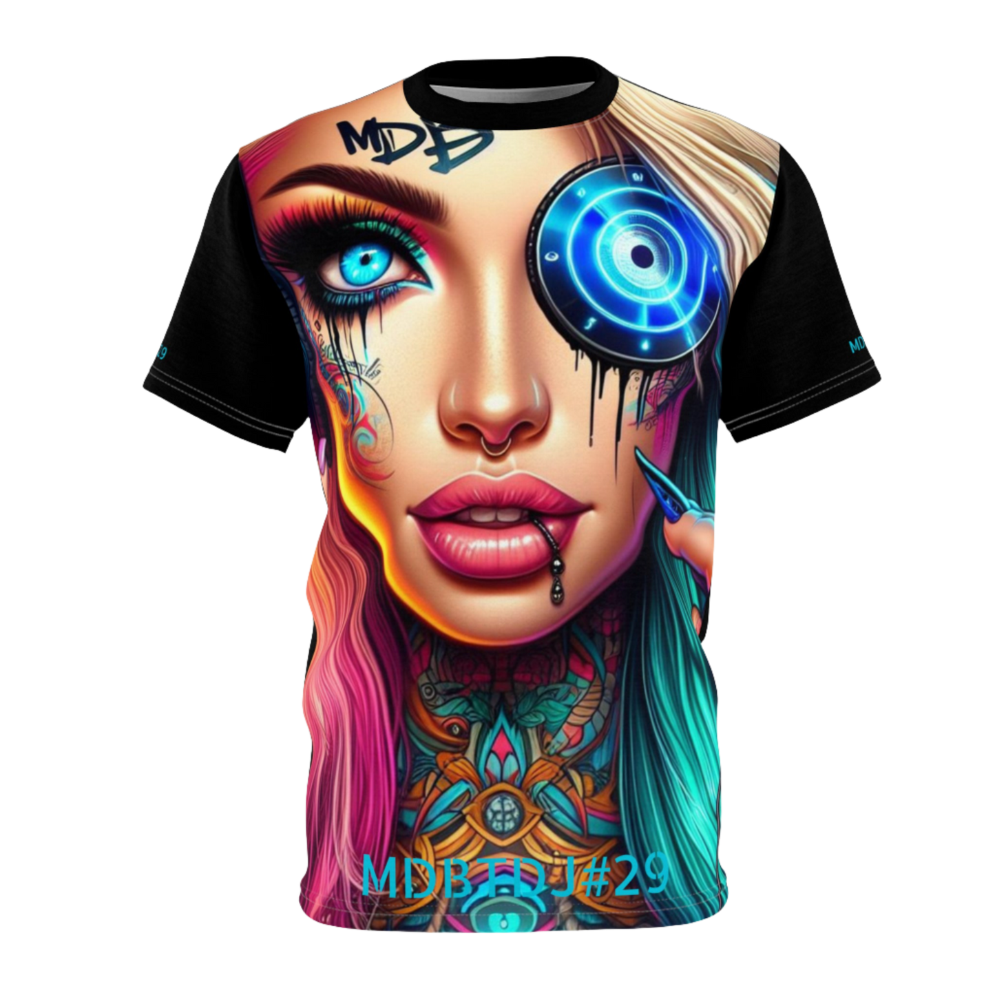 MDBTDJ#29 Premium Art Tee Shirt - Tattooed Dj's Limited Edition - Unisex