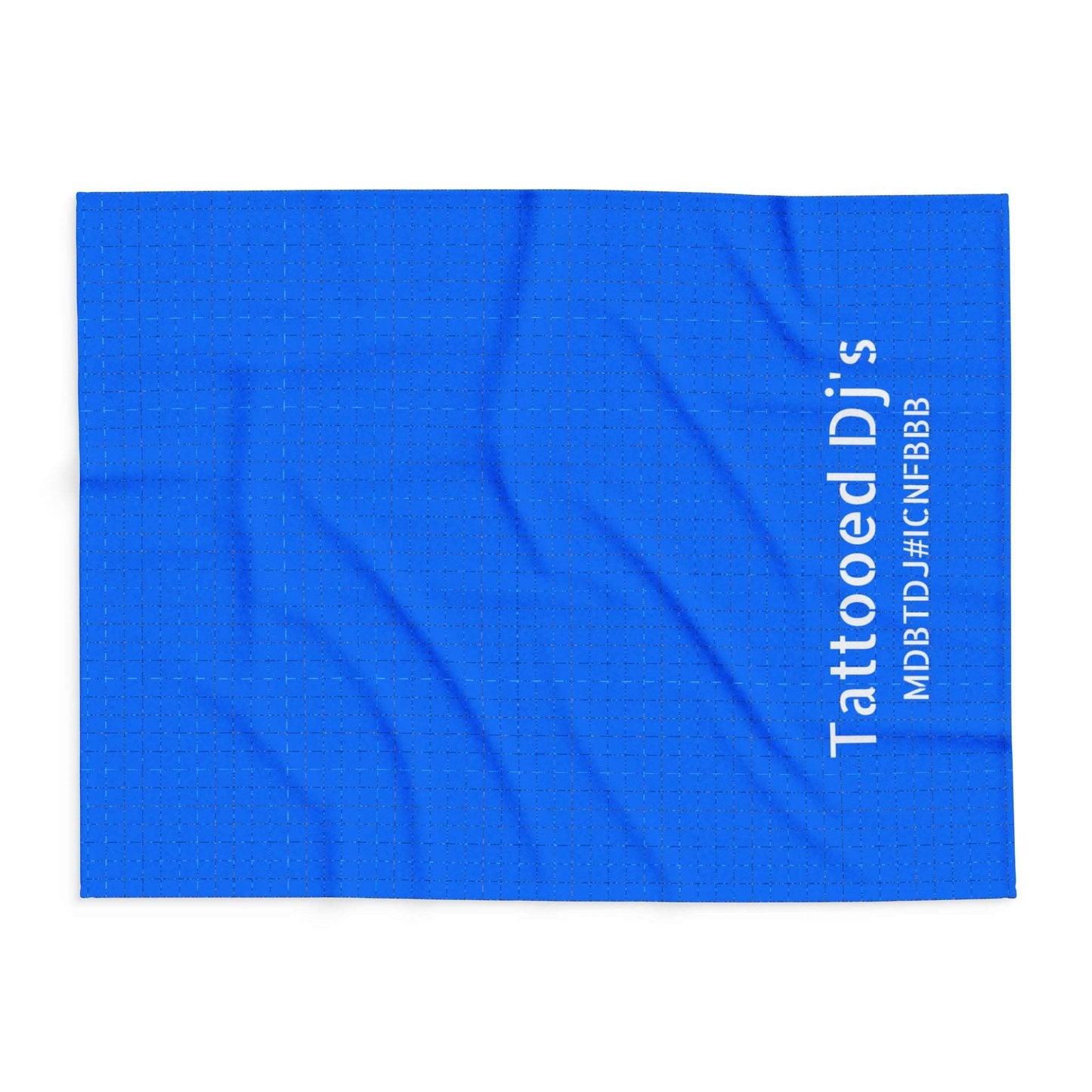 MDBTDJ#ICNFBBB Fleece Blanket Tattooed Dj's Limited Edition, Home Decor, Tattooed Djs Shop