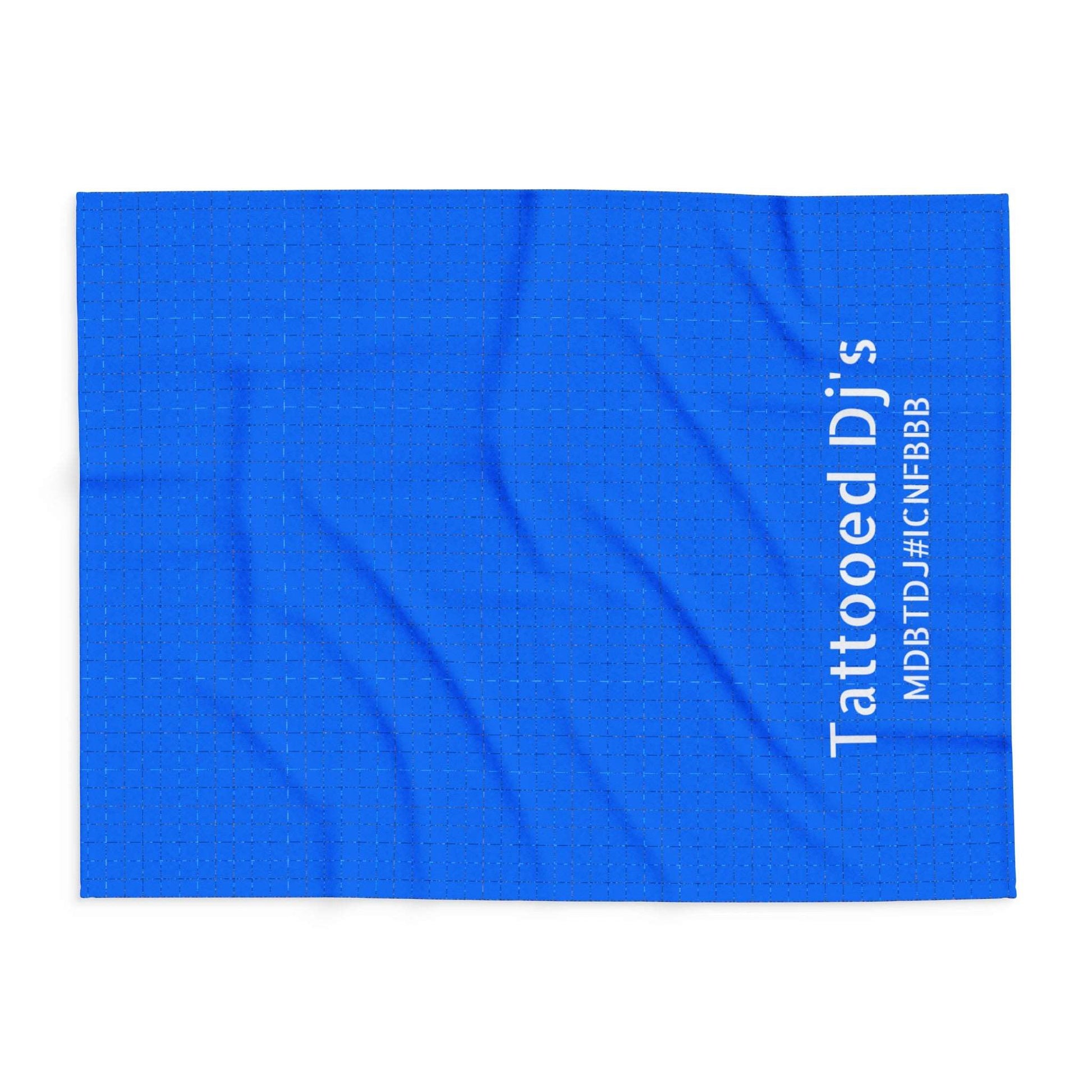 MDBTDJ#ICNFBBB Fleece Blanket Tattooed Dj's Limited Edition, Home Decor, Tattooed Djs Shop