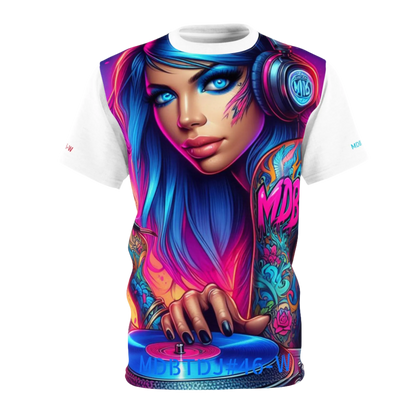 MDBTDJ#46-W Premium Art Tee Shirt - Tattooed Dj's Limited Edition - Unisex, T-Shirt, T-Shirts, Tattooed Djs Shop
