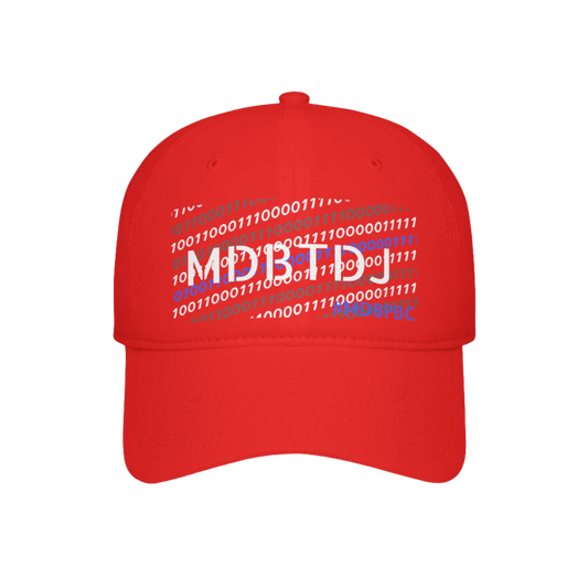 MDBTDJ#MDBPBC Red - Low Profile Baseball Cap