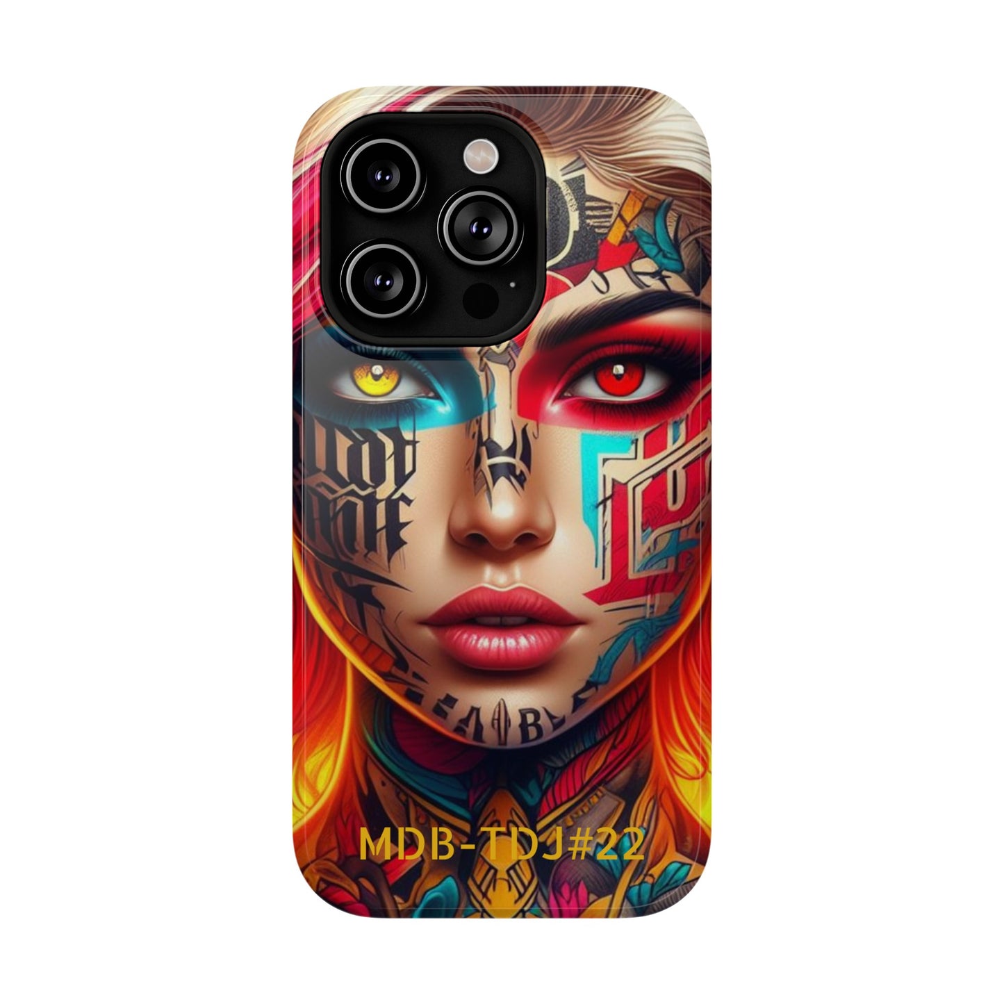 MDBTDJ#22 Impact-Resistant Phone Cases Fits most Tattooed DJ's Limited Edition, Phone Case, Tattooed Djs Shop