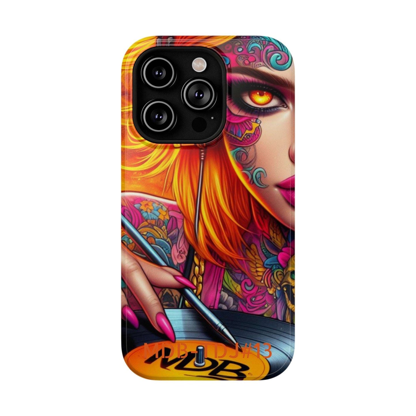 MDBTDJ#13 Impact-Resistant Phone Cases Fits most Tattooed DJ's Limited Edition