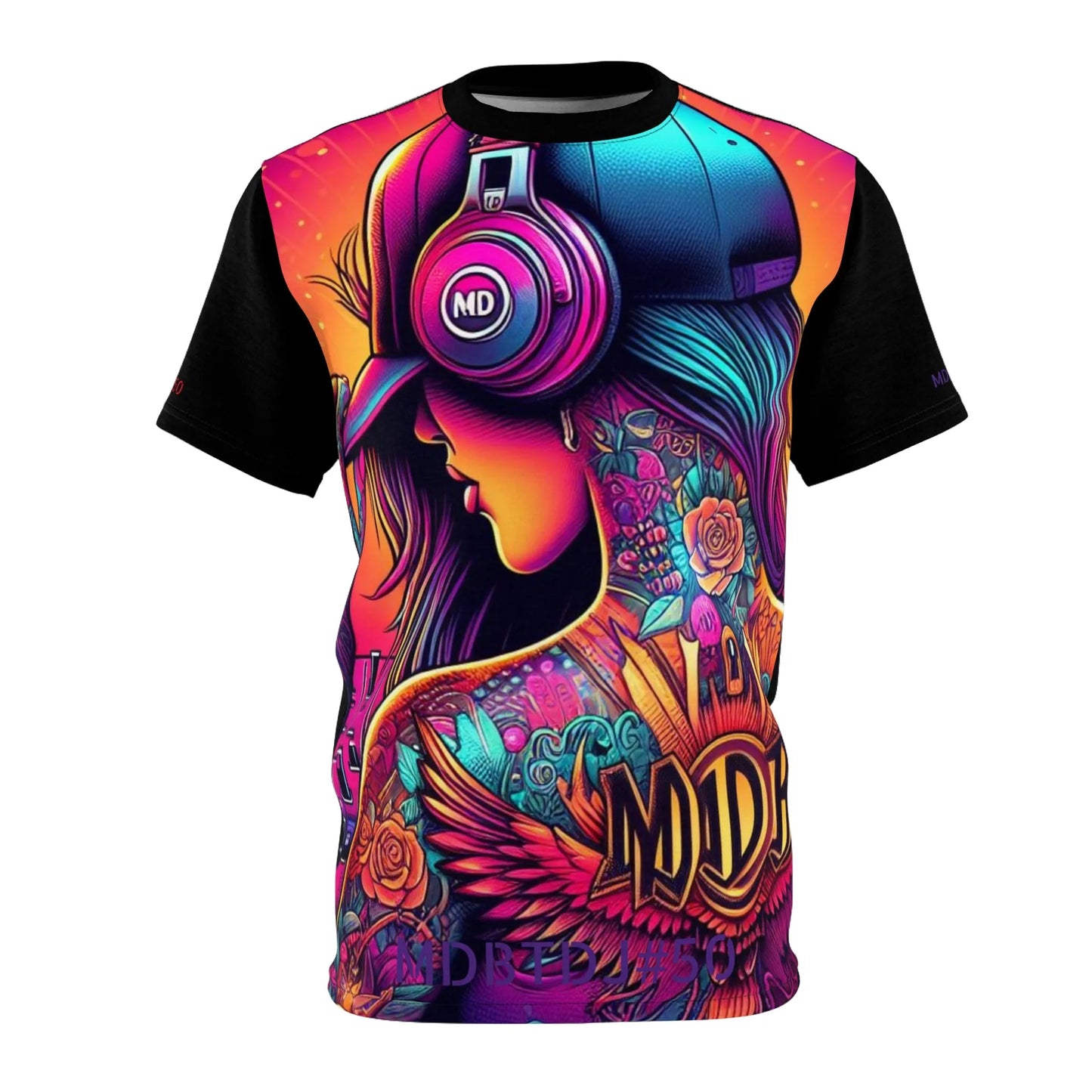 MDBTDJ#50 Premium Art Tee Shirt - Tattooed Dj's Limited Edition - Unisex